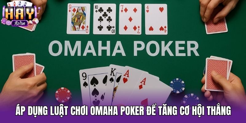 Áp dụng luật chơi omaha poker để tăng cơ hội thắng