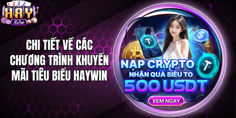 Chi tiết về các chương trình khuyến mãi tiêu biểu Haywin