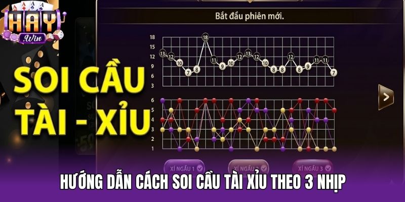 Hướng dẫn cách soi cầu tài xỉu theo 3 nhịp